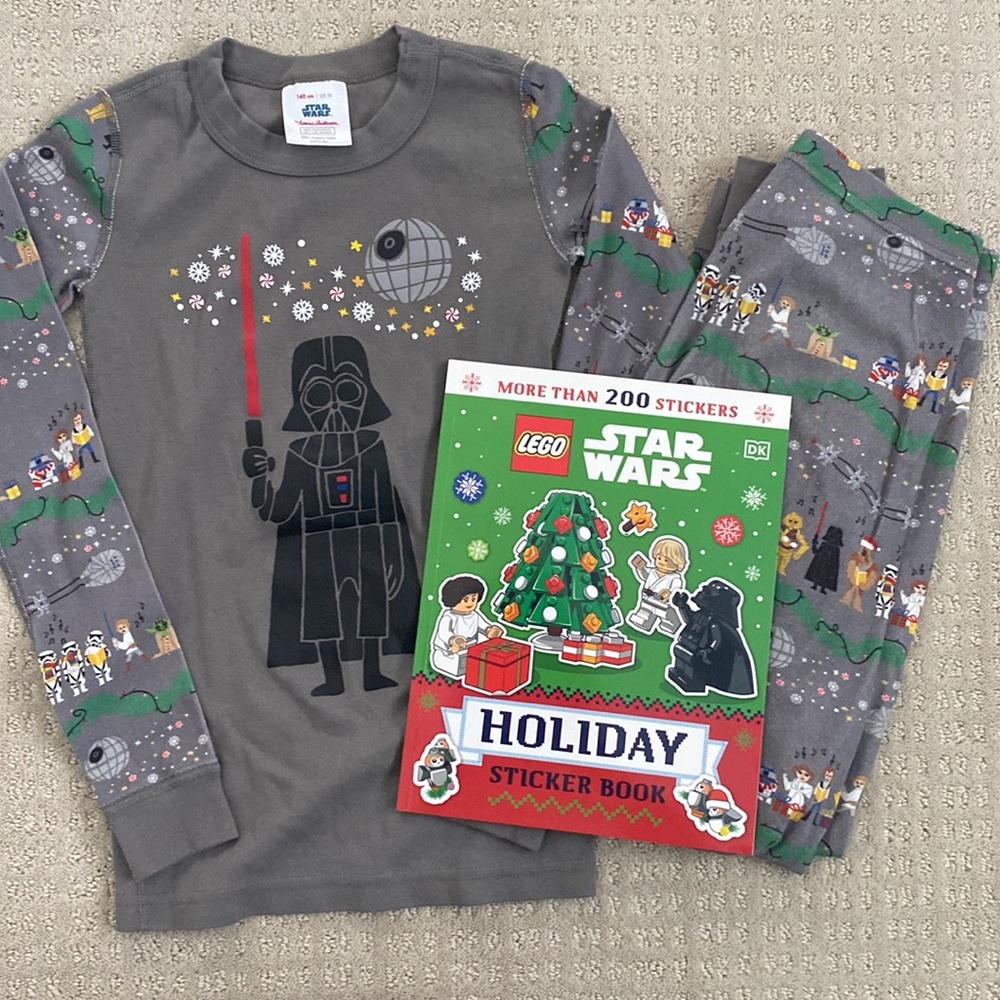 Star Wars Hanna Andersson Christmas pajamas size 10